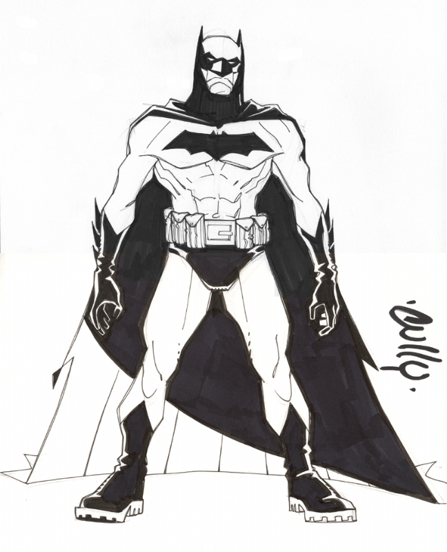 Batman by Cully Hamner Comic Art